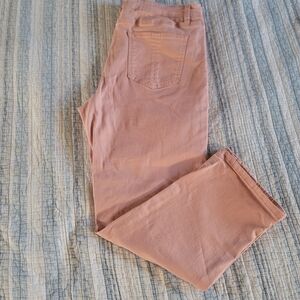 Blush Pink Straight Leg Women's Jeans